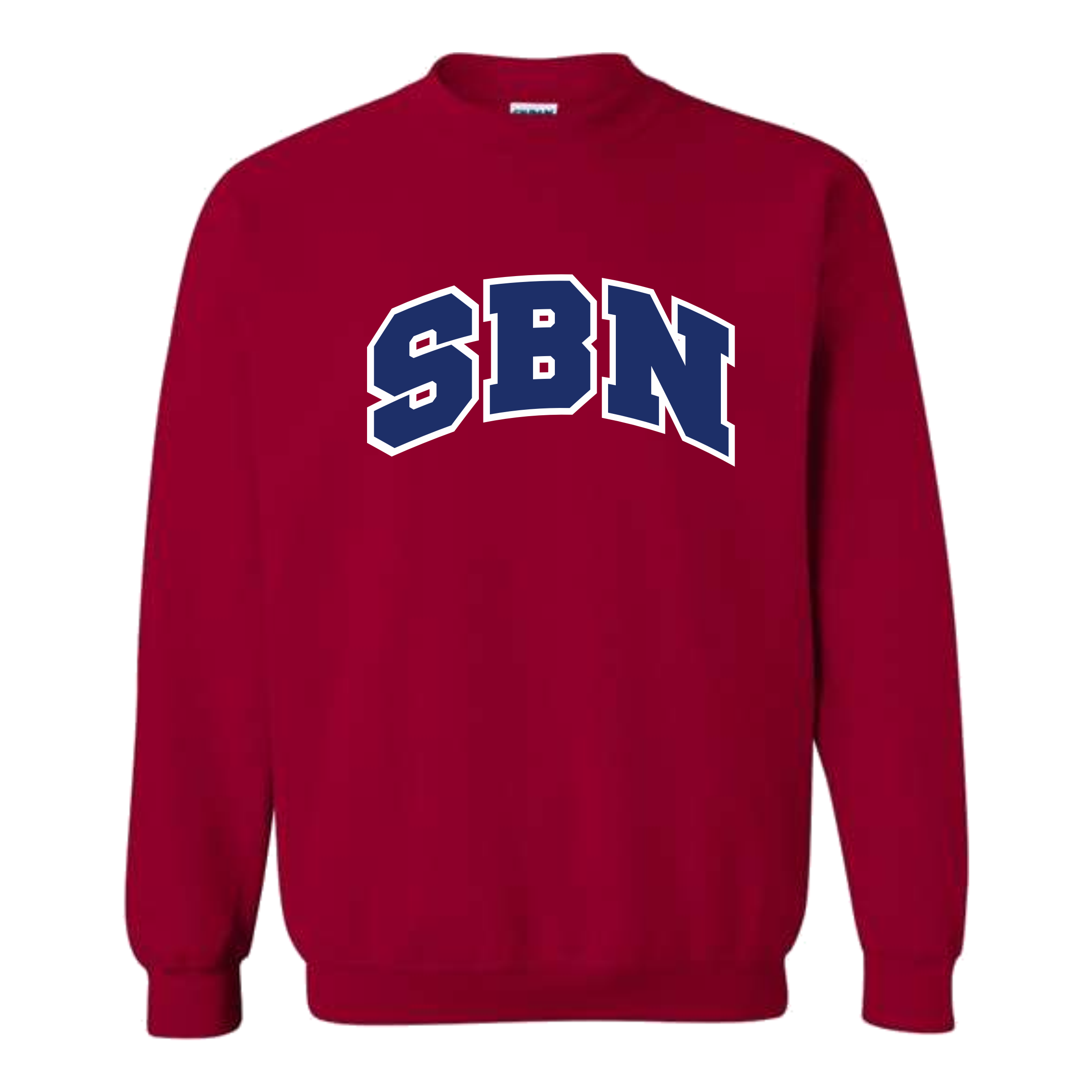 SBN Embroidered Monogram Crew