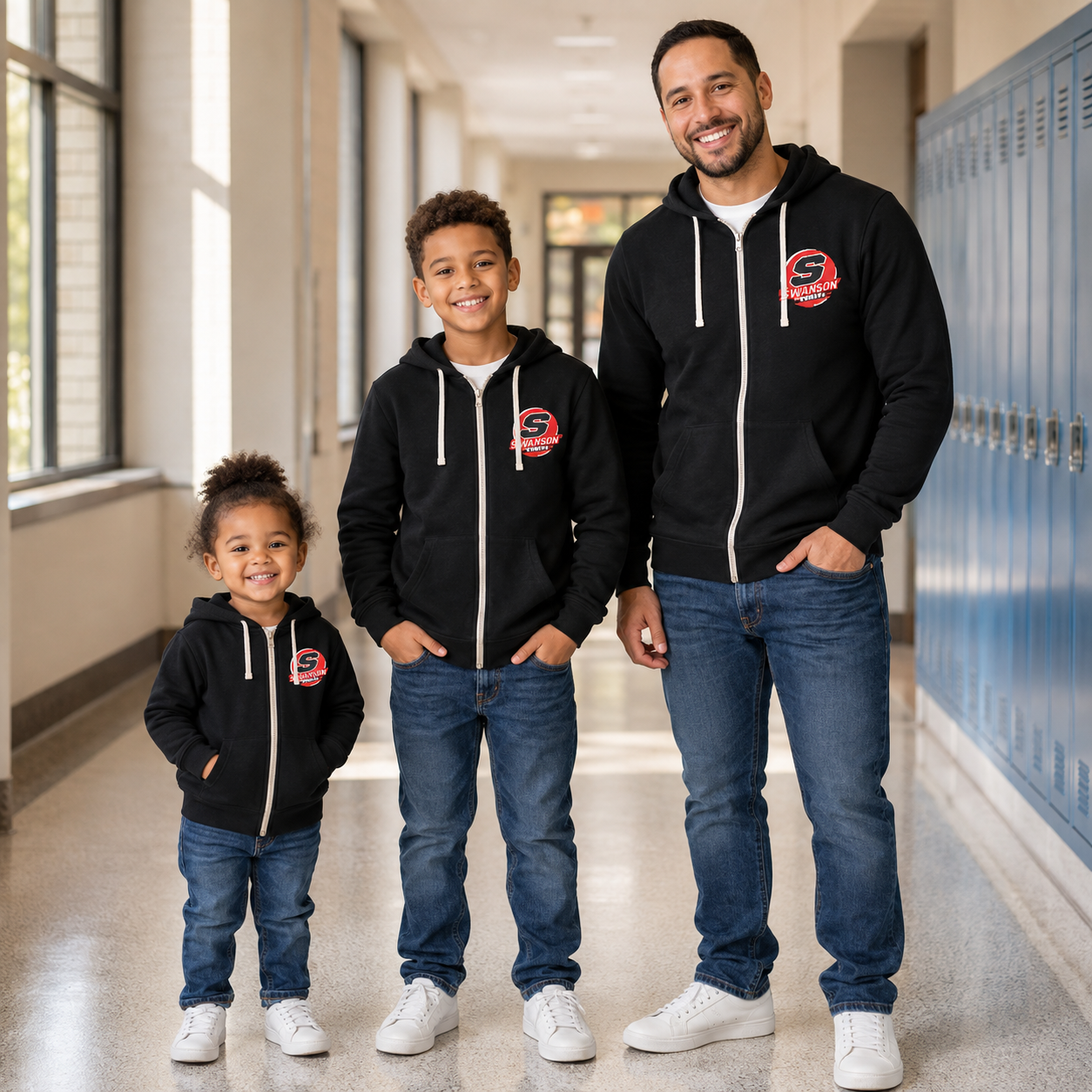 Swanson Bella Canvas Full Zip Sweatshirt