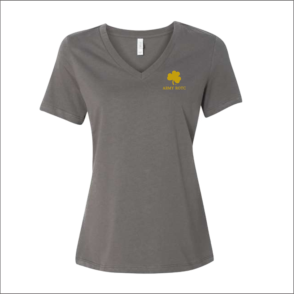 Thumbnail: Army ROTC Ladies Relaxed V-Neck Tee