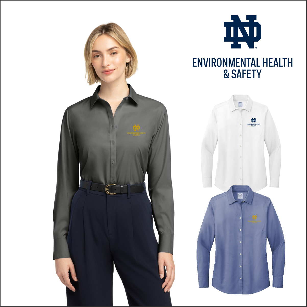 EHS Brooks Brothers® Women’s Wrinkle-Free Stretch Pinpoint Shirt