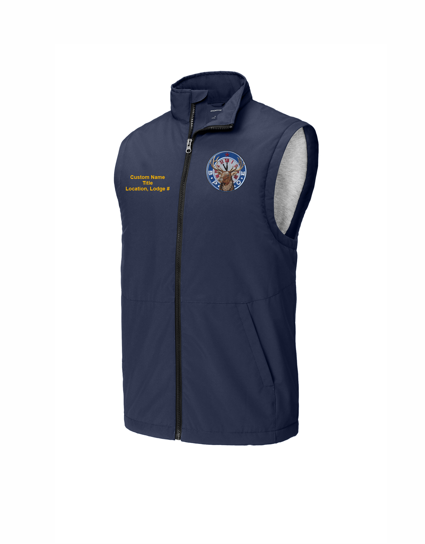 Elk's Logo Insulated Vest