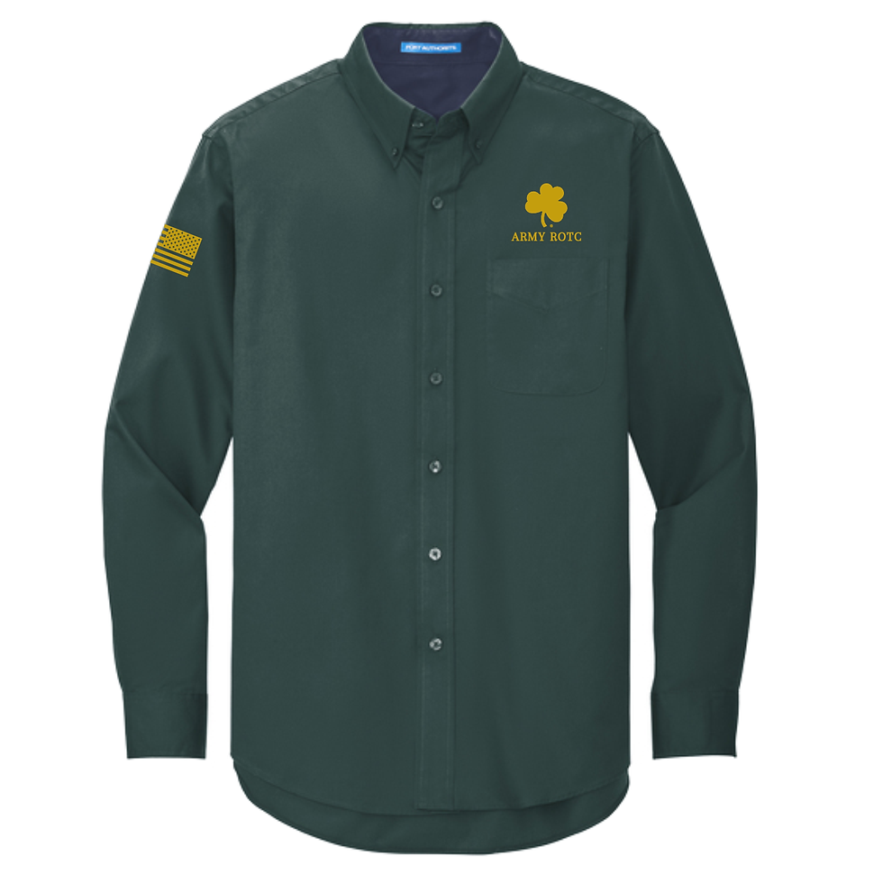 Thumbnail: Army ROTC Men's Long Sleeve Easy Care Shirt