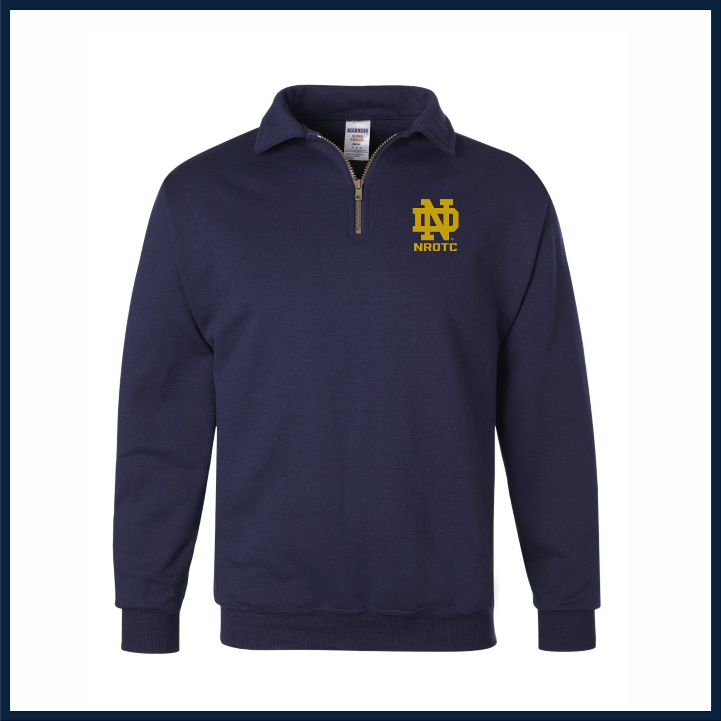 NROTC Navy 1/4 Zip Sweatshirt
