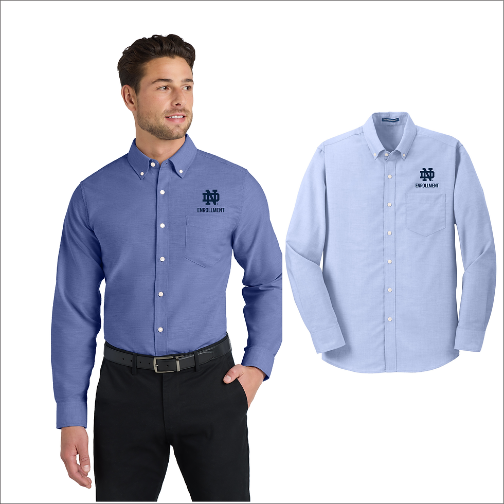 Thumbnail: NDE Men's SuperPro Oxford Shirt
