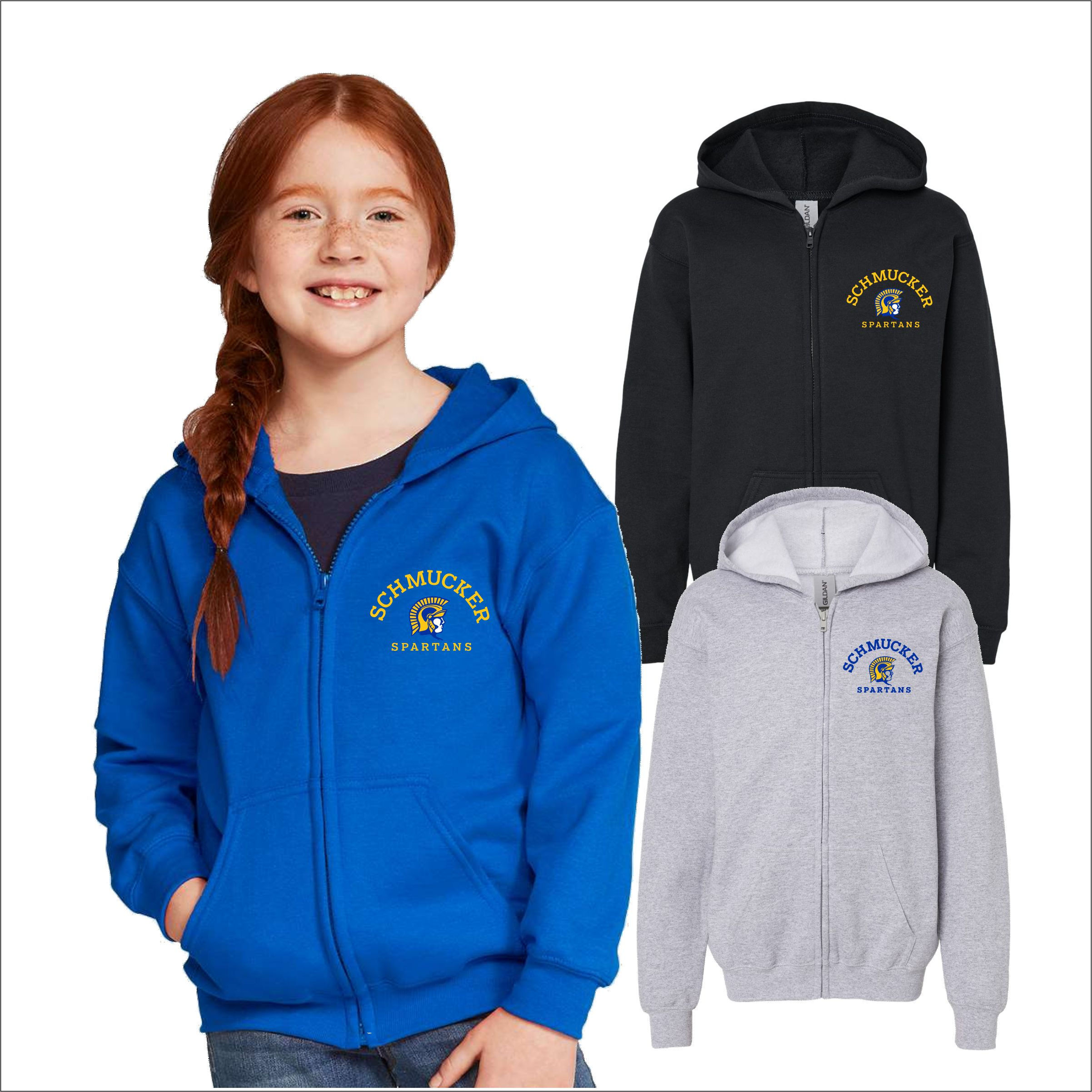 SMS Full Zip Sweatshirt