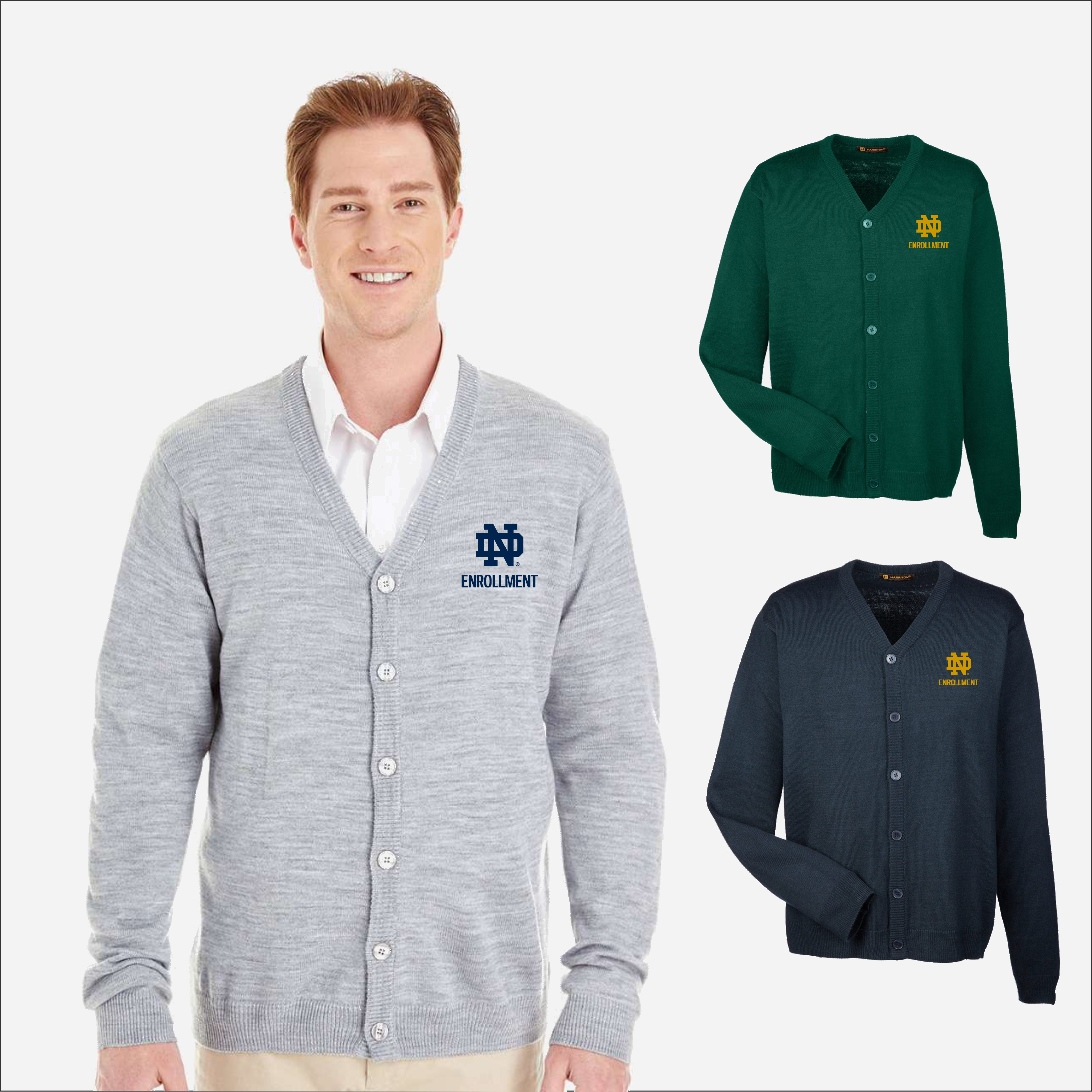 ND Department Men's Pilbloc™ V-Neck Button Cardigan