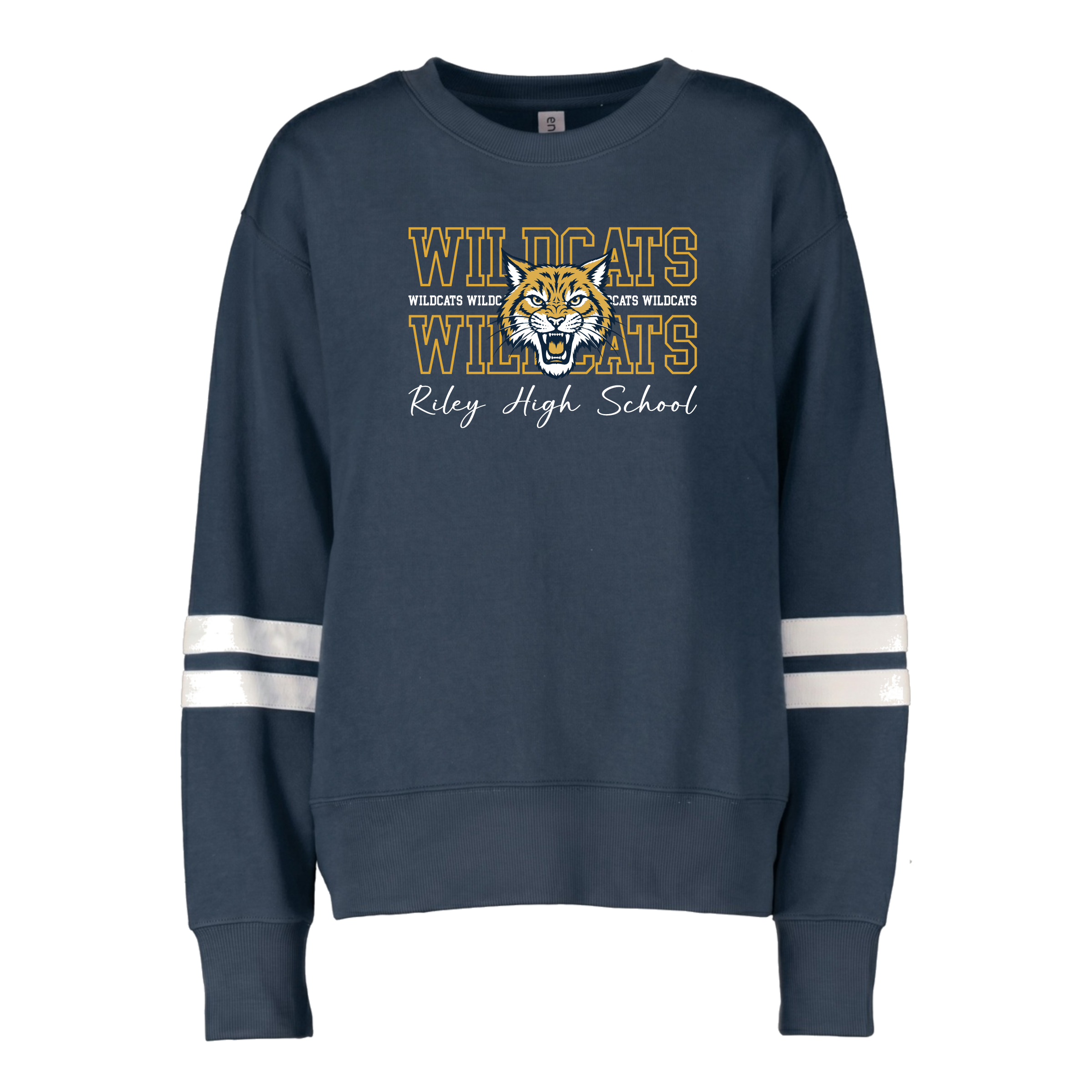 Riley HS Wildcats Ladies Boxy Crew