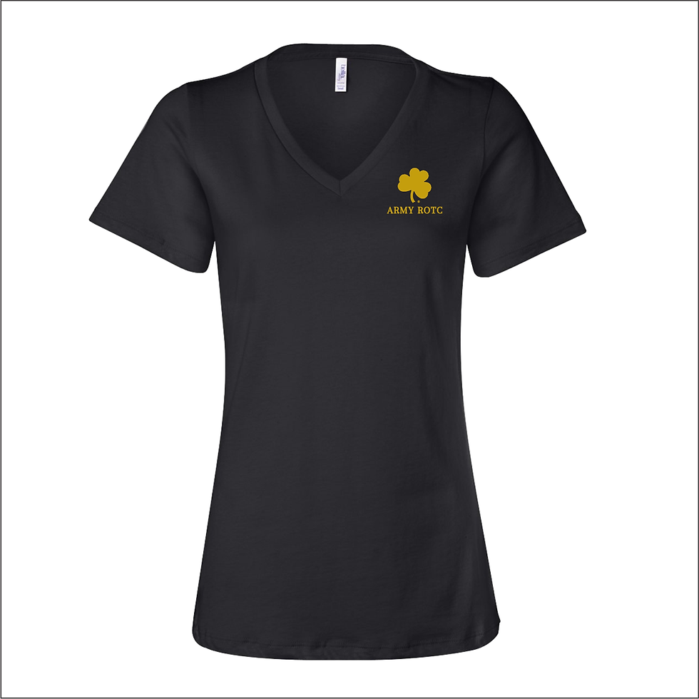 Thumbnail: Army ROTC Ladies Relaxed V-Neck Tee