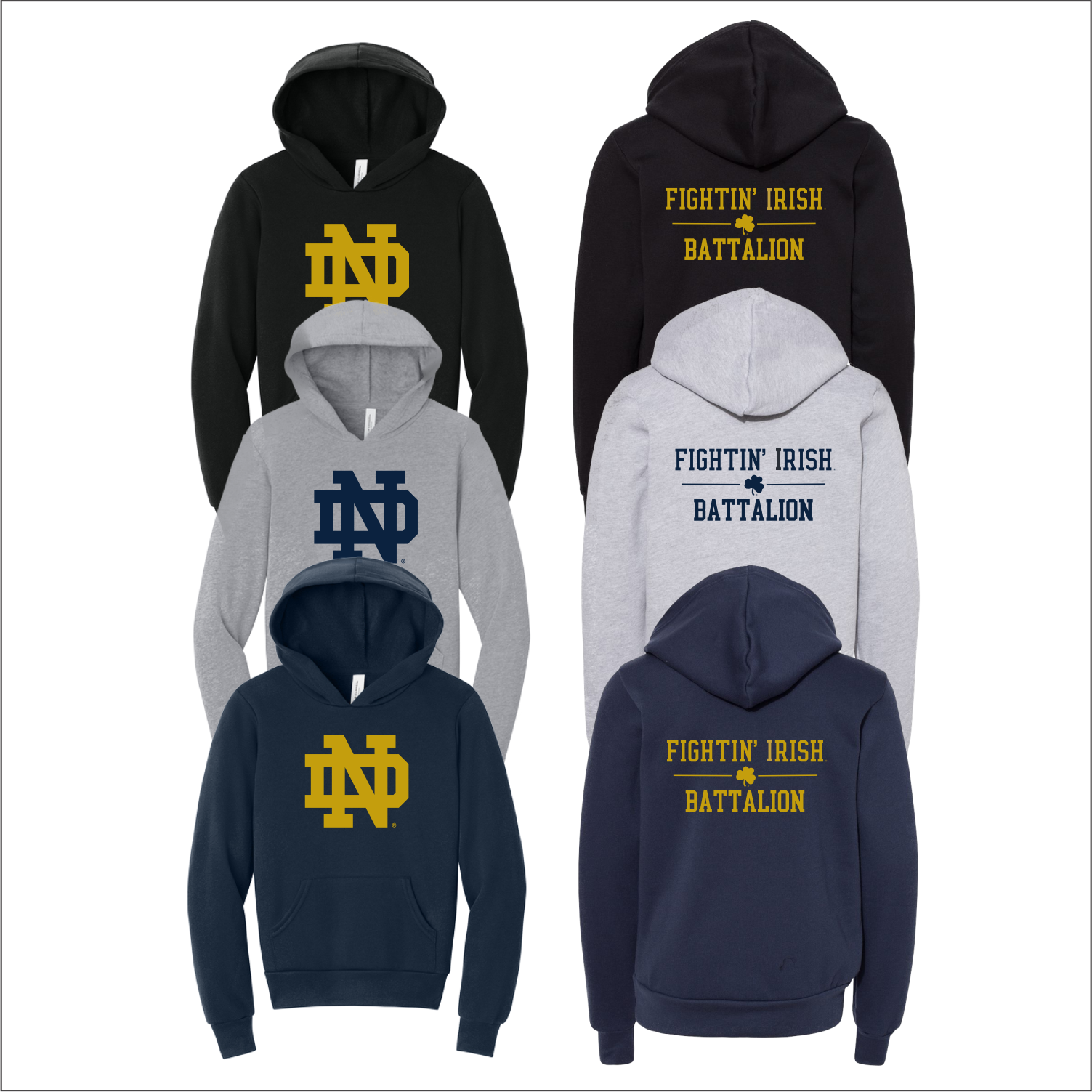 Army Battalion Youth Hoodies
