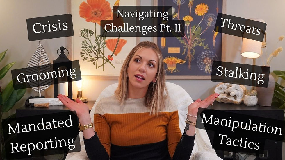 Navigating the Challenges of Working as a Psychotherapist Pt. II