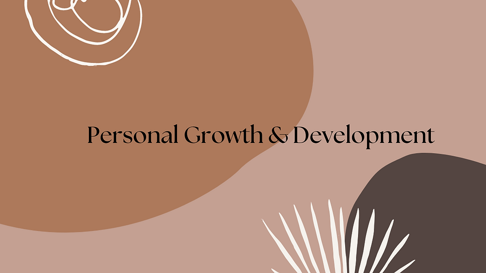 Personal Growth & Development