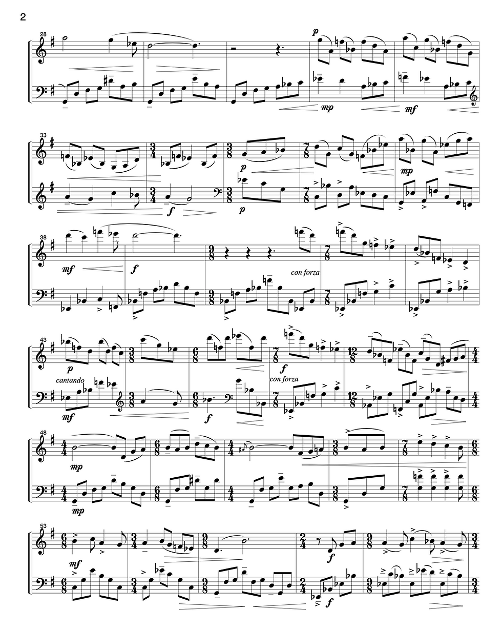 Thumbnail: Lopsided Love Song—Violin and Cello