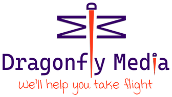 Dragonfly Media logo with text,