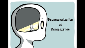Depersonalization vs derealization