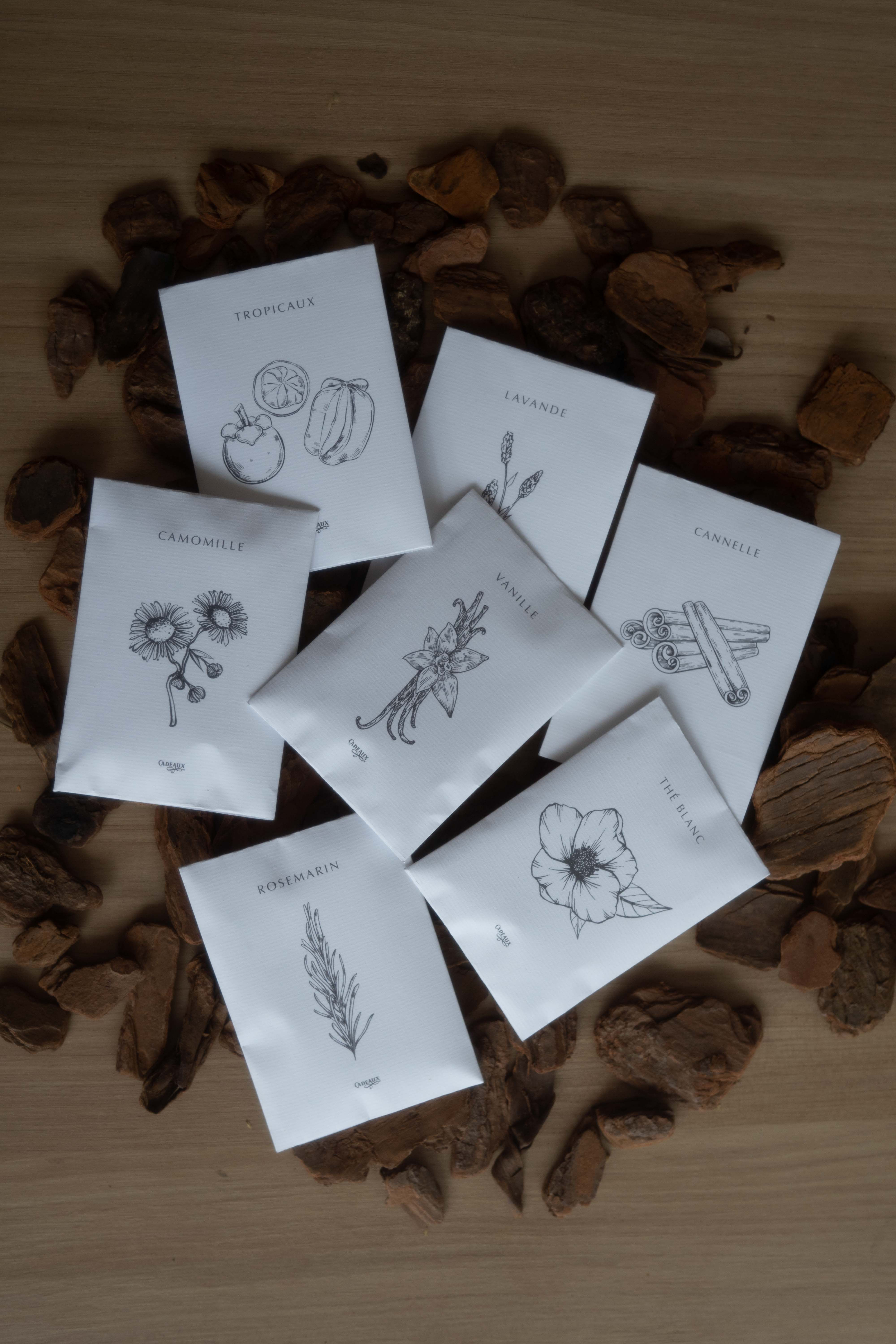 Envelopes Aromáticos 3 Unidades