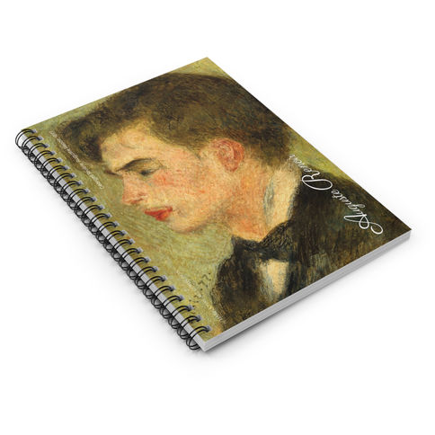 Pierre-August Renoir - Georges Rivière : Spiral Notebook - Ruled Line