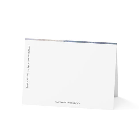 Claude Monet -Branch of the Seine near Giverny :Thank You Cards -Set of 10 or 30