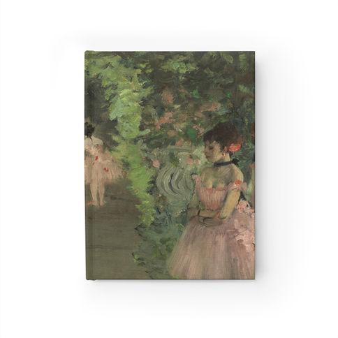Edgar Degas - Dancers Backstage: Notebook, Ruled