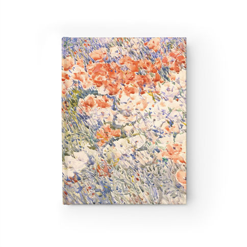 Childe Hassam - The Island Garden : Notebook - Ruled Line