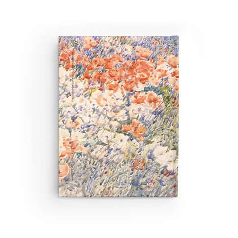 Childe Hassam - The Island Garden : Journal Notebook, Hardcover