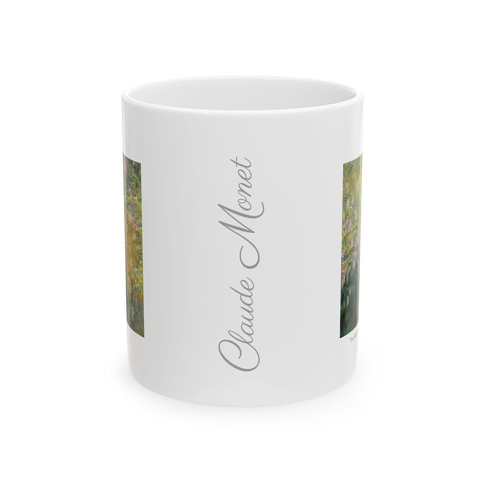 Claude Monet - The Path through the Irises : Coffee Mug