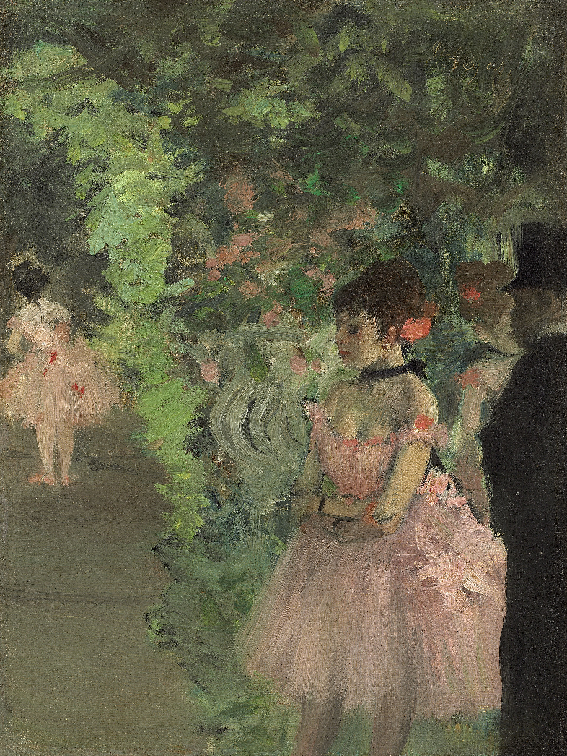 Dancers Backstage - Edgar Degas