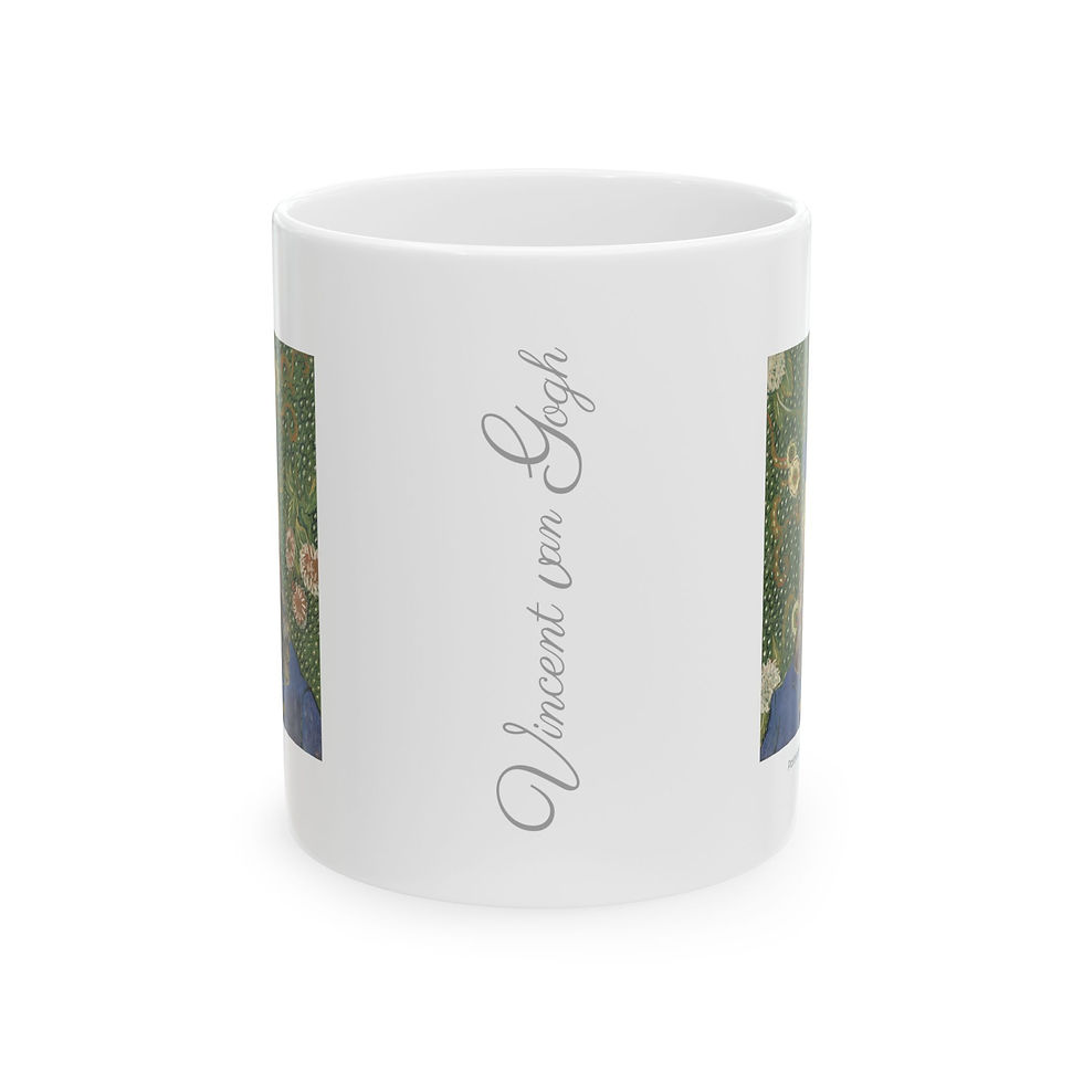 Post-Impressionist - Vincent van Gogh - Portrait of Joseph Roulin : Coffee Mug