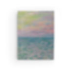 Claude Monet - Sunset at Pourville, Open Sea : Gratitude Notebok