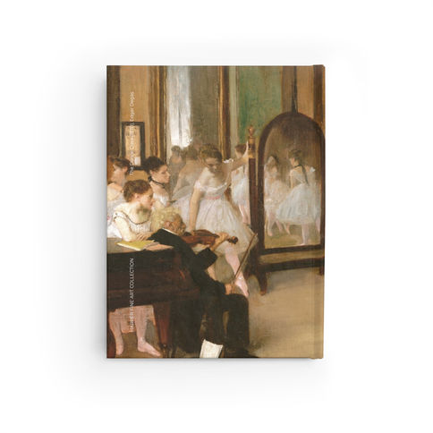 Edgar Degas - The Dance Class : Notebook, Hardcover