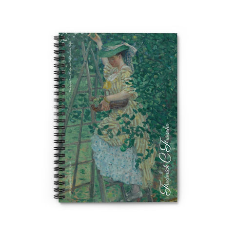 Frederick Carl Frieseke - The Apple Tree : Spiral Notebook - Ruled Line