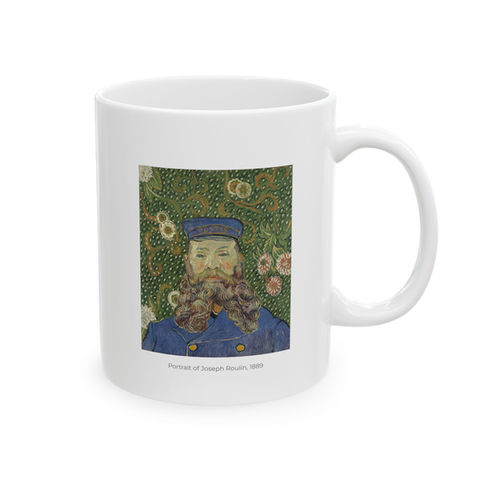Vincent van Gogh - Portrait of Joseph Roulin : Coffee Mug
