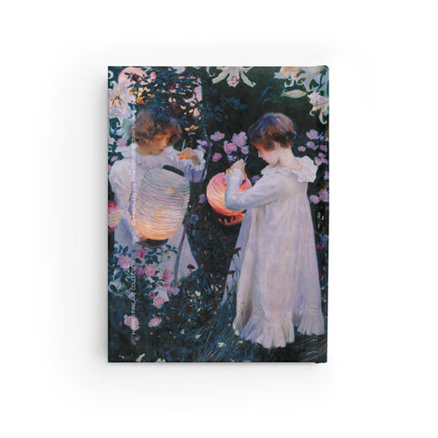 John Singer Sargent - Carnation, Lily, Lily, Rose : Journal Notebook