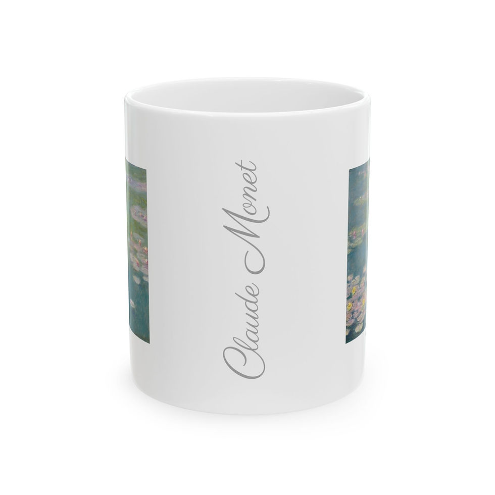 Impressionist: Claude Monet - Water Lilies 1908  : Coffee Mug - Fine Art Gifts