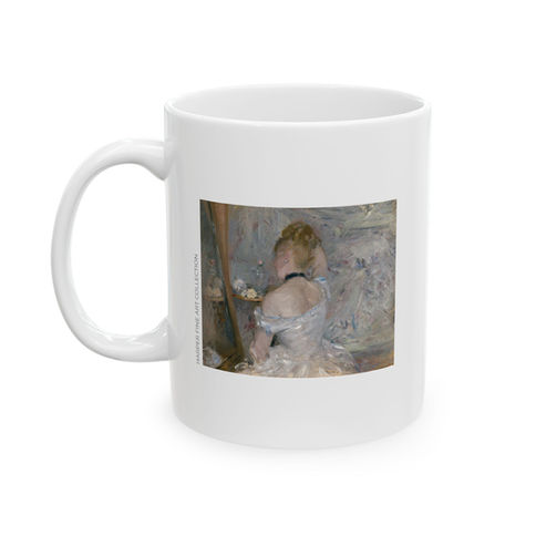 Impressionist : Berthe Morisot - Woman at a Toilette : Mug Cup : Fine Art Gifts