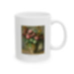 Impressionist : Pierre-Auguste Renoir - Vase de Pivoines  : Coffee Mug