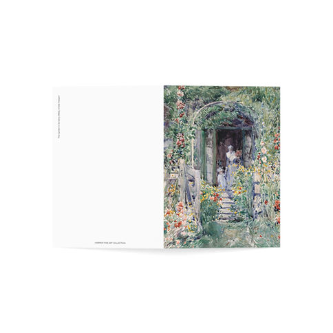 Childe Hassam - The Garden in Its Glory : Greeting Cards - Set of 10 or 30