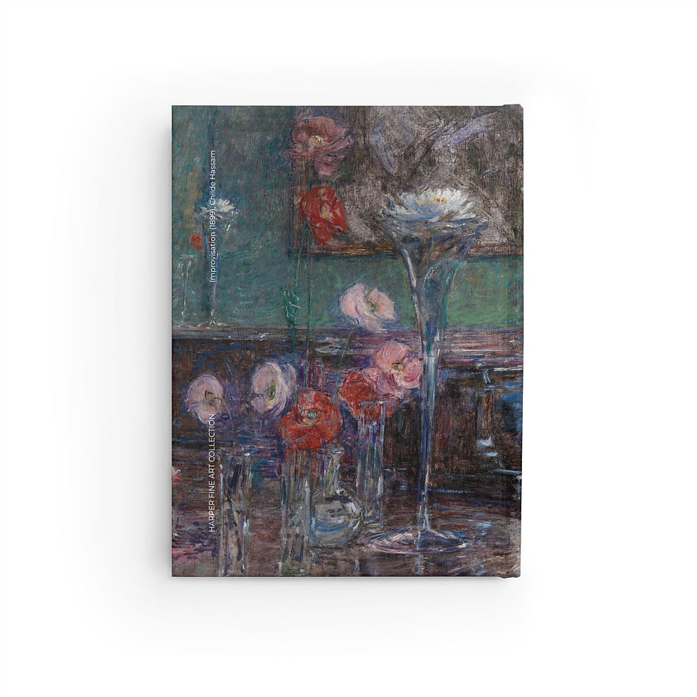 Childe Hassam - Improvisation : Journal Notebook