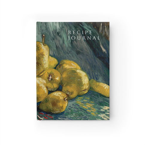 Vincent Van Gogh - Still Life with Quinces : Recipe Journal - Ruled Line