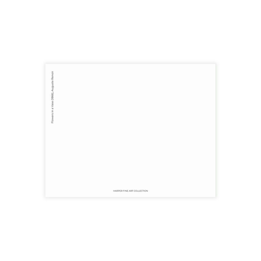 Auguste Renoir - Flowers in a Vase : Notecards - Set of 10, 30 or 50