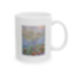 Impressionist : Claude Monet - Water Lilies,  circa 1914 - 1917  : Coffee Mug : Fine Art Gifts