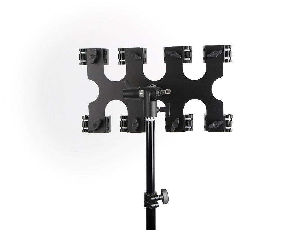 Miniaturbild: Zubehör für Sensei-Röhren: 4-Licht-Kit Montageplatte