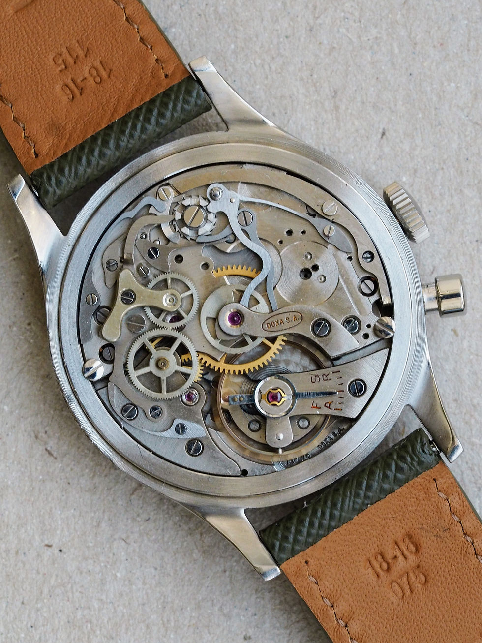 Thumbnail: Doxa Sfygmos | Pulsometer Mono Pusher Chronograph | from 1950s