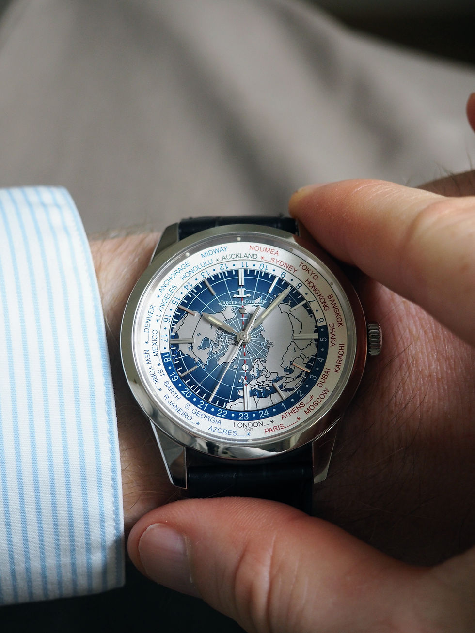 Miniaturbild: Jaeger LeCoultre Geophysic | Worldtime | ref. Q8108420 aus 2019