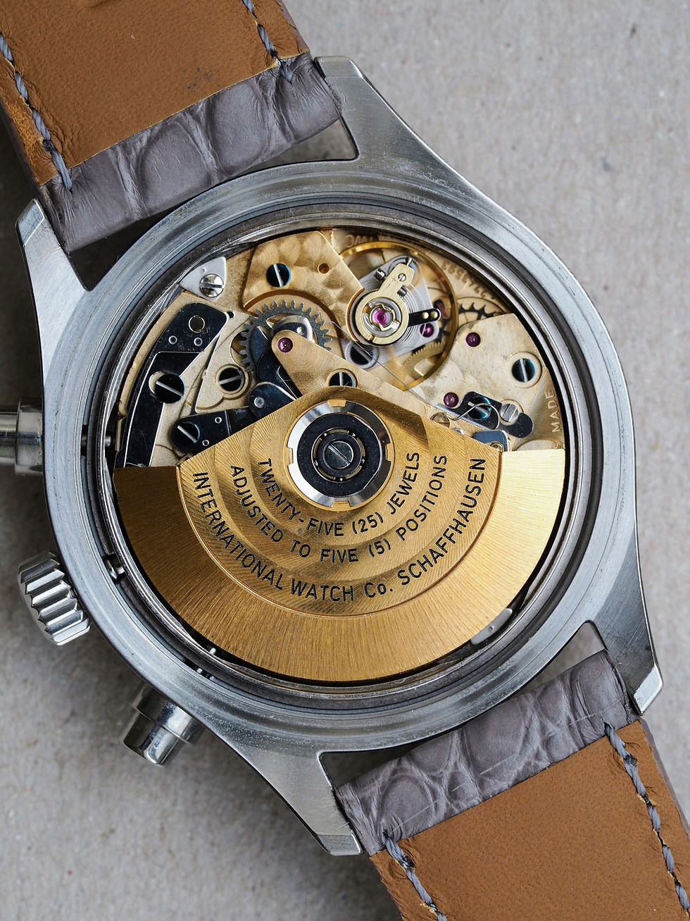 Thumbnail: IWC Flieger Chronograph | Tritium | ref. 37.06 from 1990s