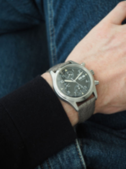 IWC Flieger Chronograph | Tritium | ref. 37.06 from 1990s