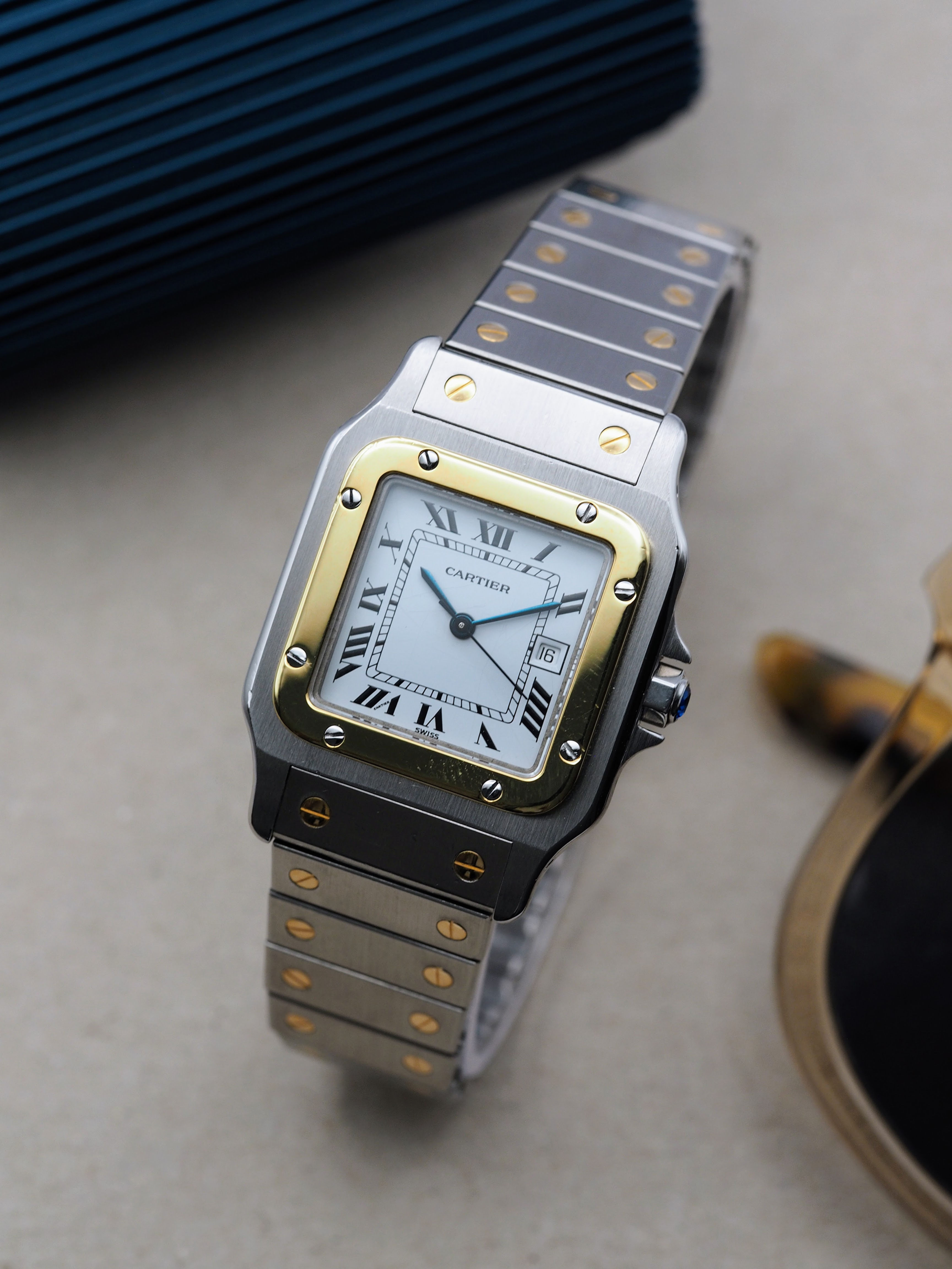 Cartier Santos Carrée | Full Set | ref. 2961 from 1992