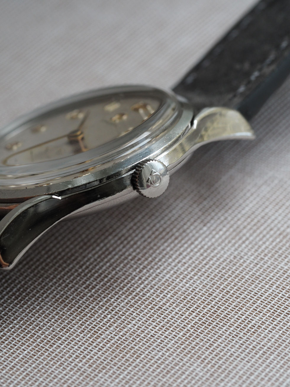 Miniaturbild: Omega 36mm Military Calatrava | Fancy Lugs | ref. 2487-6 aus 1951