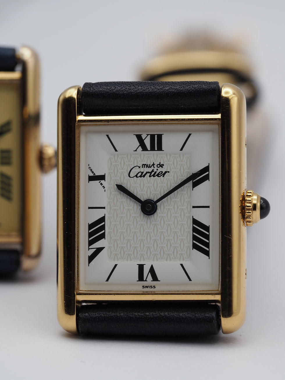 Thumbnail: SOLD | Cartier Tank Must | Vermeil | ref. 1615 from 1997
