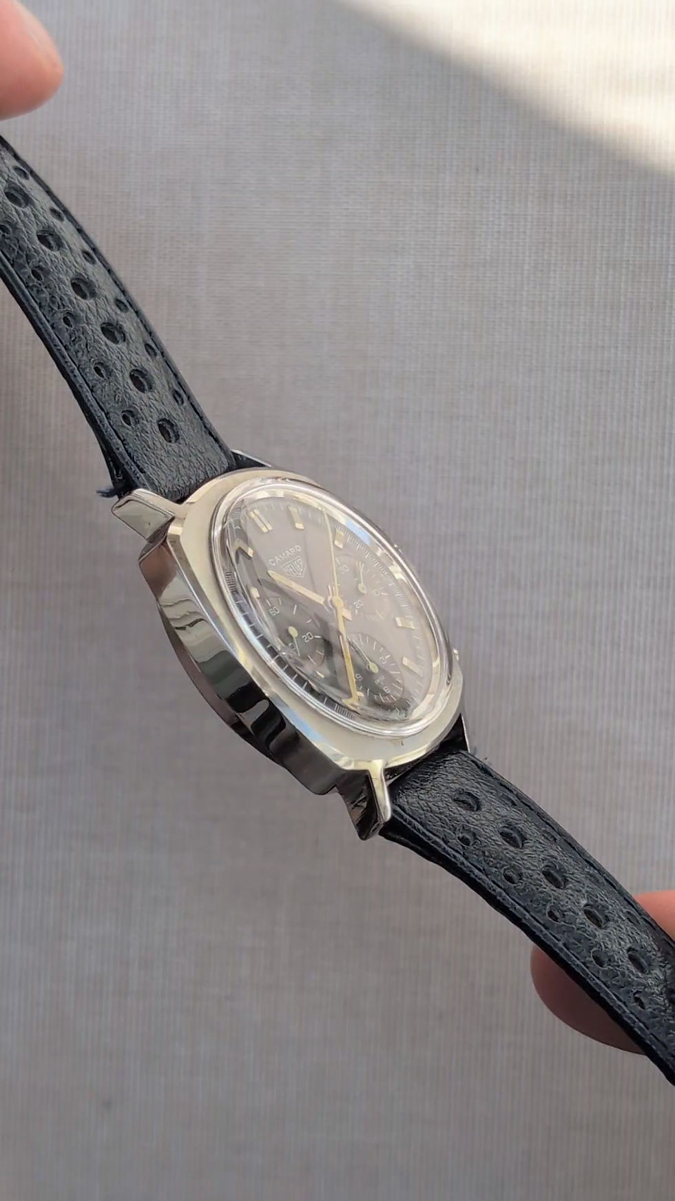 Miniaturbild: Heuer Camaro | Valjoux 72 | ref. 7220N from 1960s