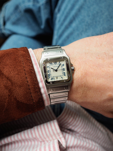 SOLD | Cartier Santos | First owner, Galbee mk1 | ref. 987901 from